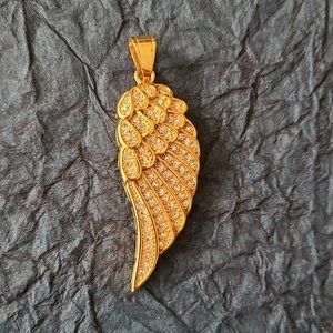 Gold Plated Harley Davidson Inspiration Wings